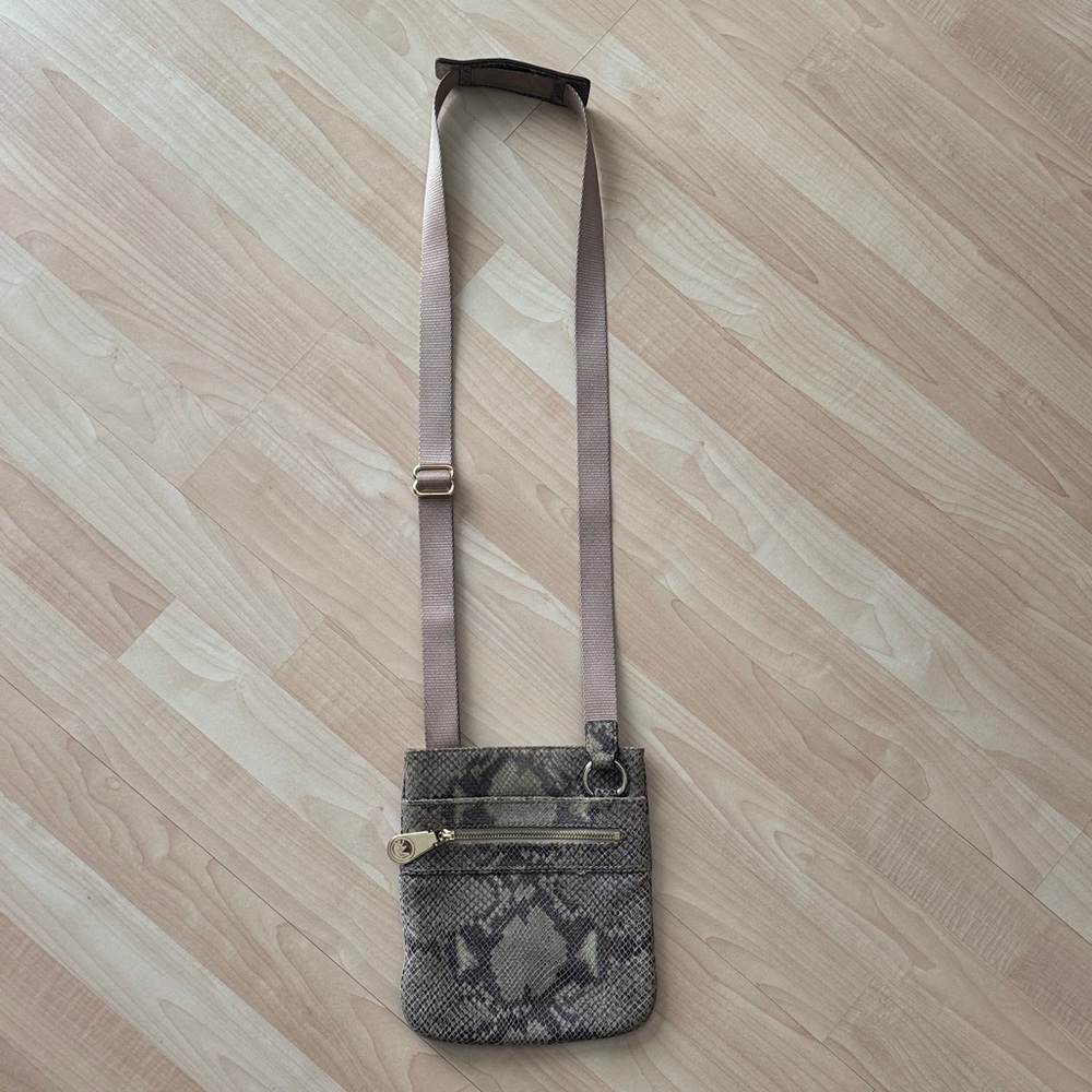 Snakeskin Crossbody Bag